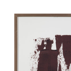 Monoliths - Contact Framed Print - Brown