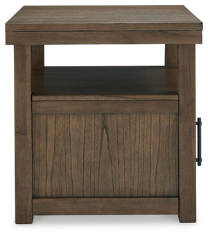 Boardernest - Rectangular End Table - Brown