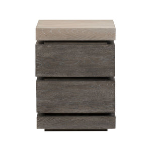 Piedmont - Chairside Table - Charcoal / Ash