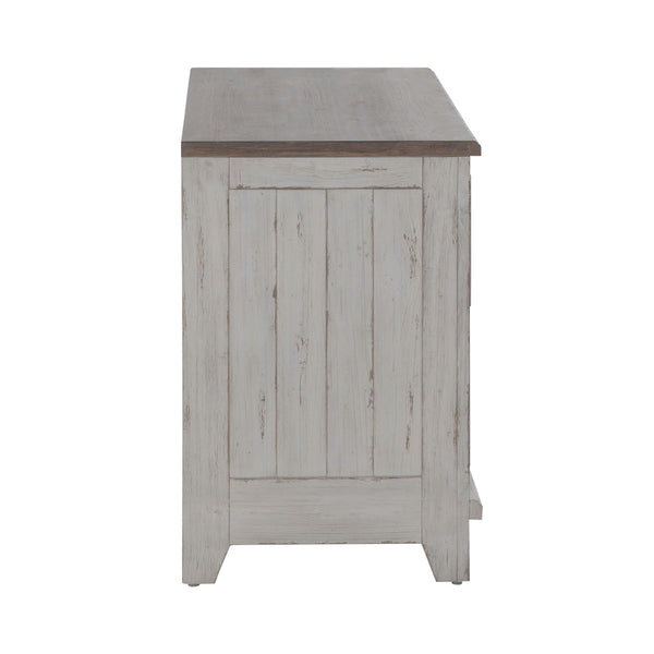 River Place - Curio Base - Riverstone White & Tobacco