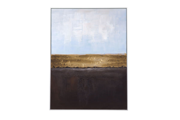 Garnet Canvas Art - Black