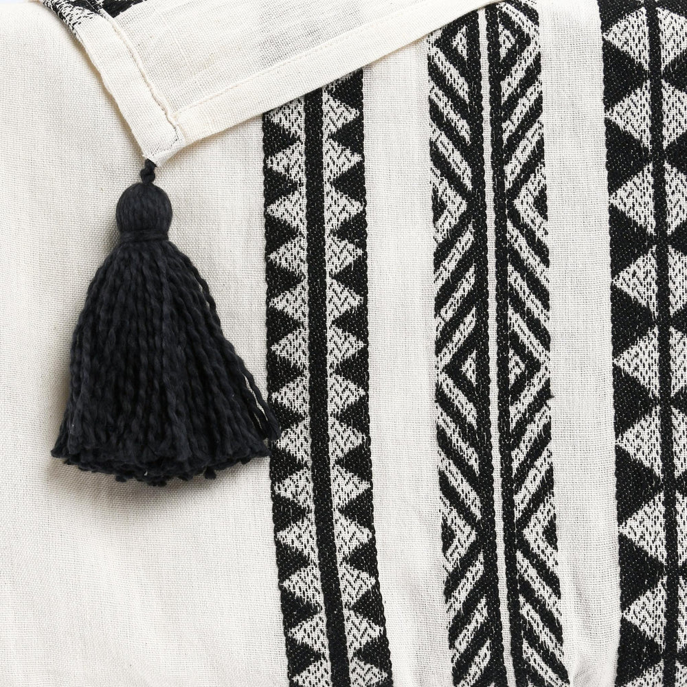 Endora - TC Throw - Black / Ivory