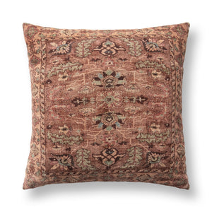 Medley - 22" x 22" Pillow - Multi / Olive Green