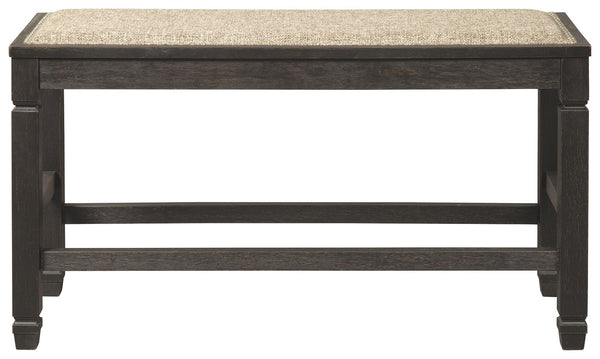 Tyler Creek - DBL Counter UPH Bench  - Antique Black