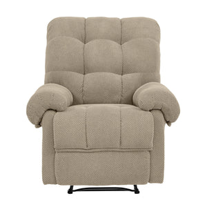 Manual Recliner, Padded Footrest