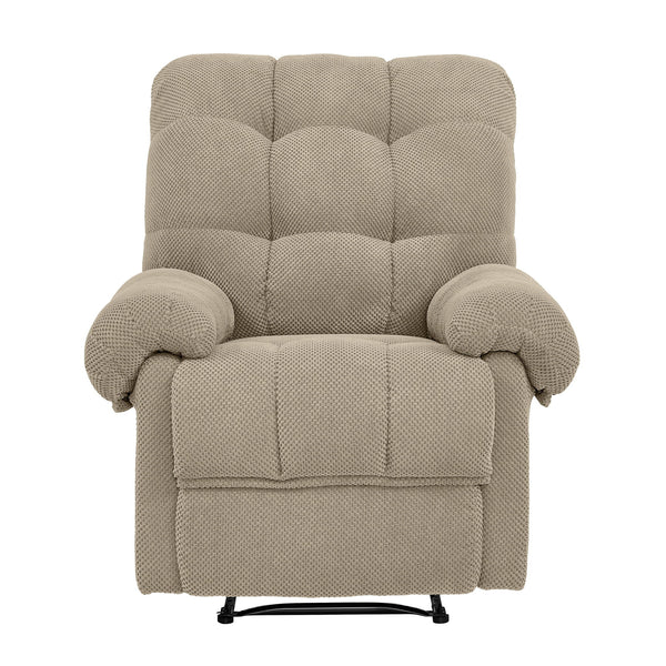 Manual Recliner, Padded Footrest