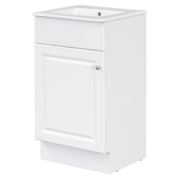 Bathroom Vanity With Sink, Cabinet With Adjustable Shelf