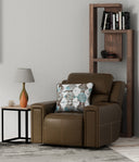 Arezzo - Power Headrest Power Lay Flat Recliner With Zero Gravity/Extended Ottoman