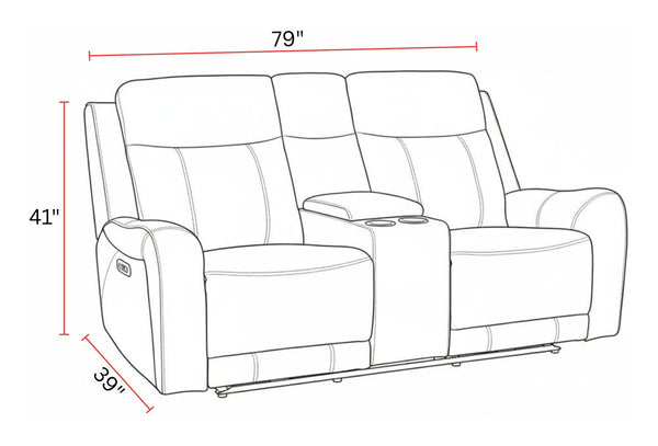 Haywood - Power Reclining Sofa Set