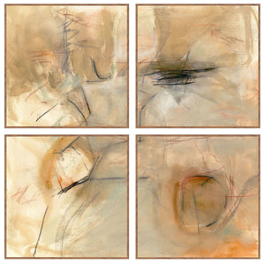 Ochre II - 48" x 48" Painting By Buddy Whitlock - Walnut