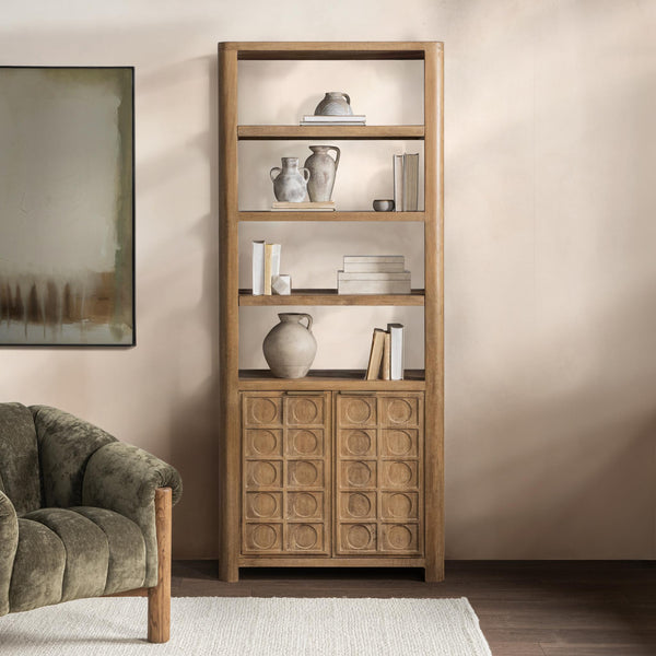 Cleveland - Bookcase - Sandy Taupe