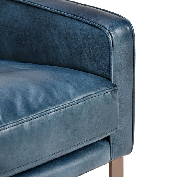 Chazzie - Club Chair - Ocean Blue