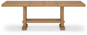 Havonplane - Rectangular Dining Room Counter Extension Table - Brown