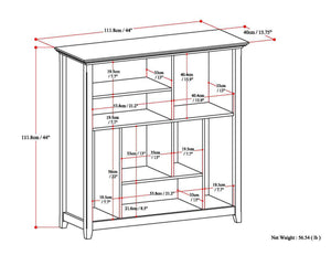 Amherst - Multi Cube Bookcase And Storage Unit - Light Brown
