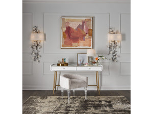 Love. Joy. Bliss.-Miranda Kerr Home - Love Joy Bliss Vanity Chair - Beige