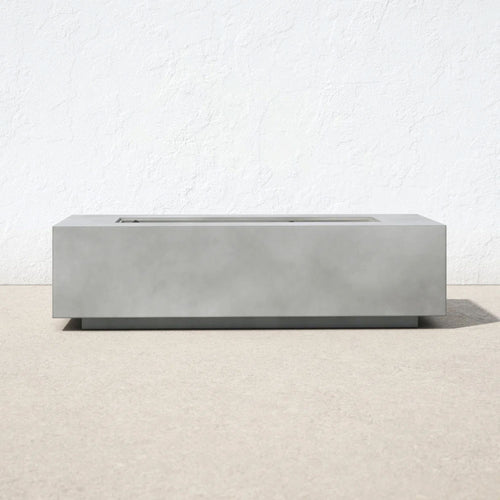 Modern Concrete Design Propane Outdoor Fire Pit Table