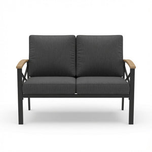 Outdoor Loveseat With Washable Cushions