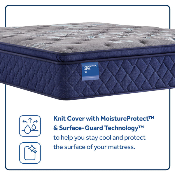 Carrington Chase - Pacific Rest Soft Euro Pillow Top Mattress