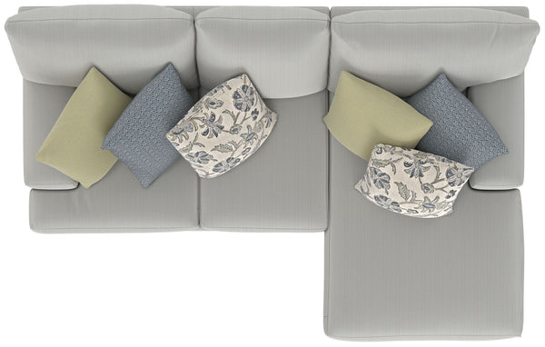Stockbridge - Sectional With Comfort Coil Seating And 9 Accent Pillows Included