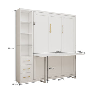 Multifunctional Vertical Murphy Wall Bed
