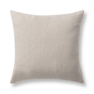 Nisha - 22" x 22" Accent Pillow - Natural / Ivory
