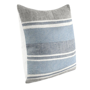 Lima - ST Pillow - Capri Blue / Dark Gray