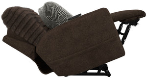 Zen - Power Recliner With CR3 Heat / Massage / Zero Gravity - Chocolate