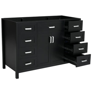Bathroom Vanity Cabinet Only With 2 Soft Close Doors And 8 Drawers