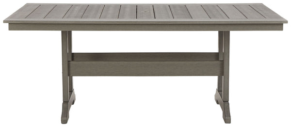 Visola - 7 Pc. - Dining Set with 6 Chairs - Gray