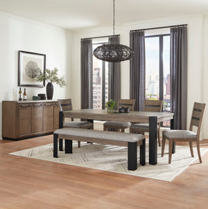 Cedar Fork - Dining Sideboard - Smoked Arabica