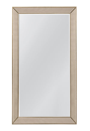 Beaded Leaner - Mirror - Gold - Antique Gold
