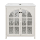 Vintage Farmhouse Bathroom Vanity With Ceramic Sink