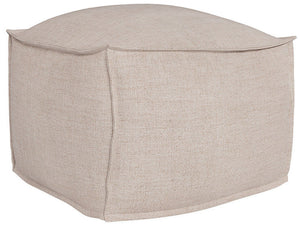 Coastal Living Outdoor / Bottega - Ottoman Pouf, Special Order - Beige