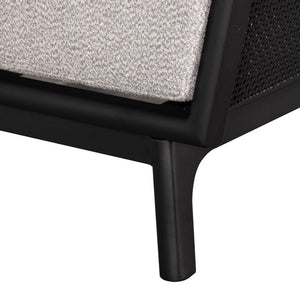 Sofa Set With Armrests - Black / Black Multi
