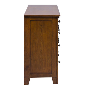 Grandpas Cabin - 7 Drawer Dresser - Aged Oak