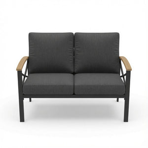 Outdoor Loveseat With Washable Cushions