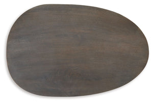 Cormmet - Accent Table - Brown / Black