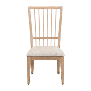 Haven Hills - Spindle Back Side Chair - Camel Beige