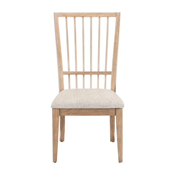 Haven Hills - Spindle Back Side Chair - Camel Beige