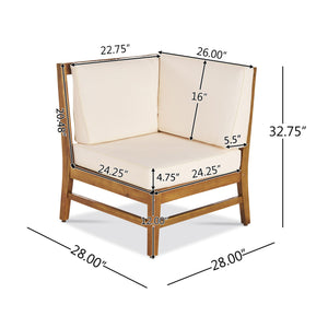 Perla - 5 Pieces Sofa Set