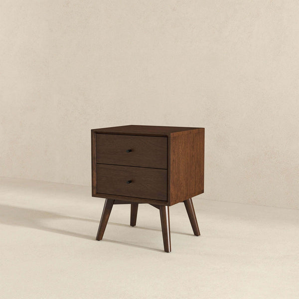 Caroline - Mid-Century Modern Style Night Stand 2 Drawer