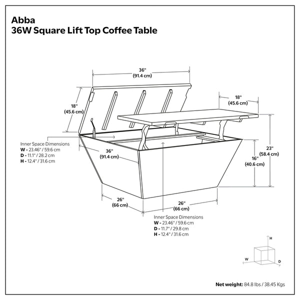 Abba - Handcrafted Coffee Table