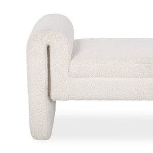 Ada - Bench - Ivory Fleece