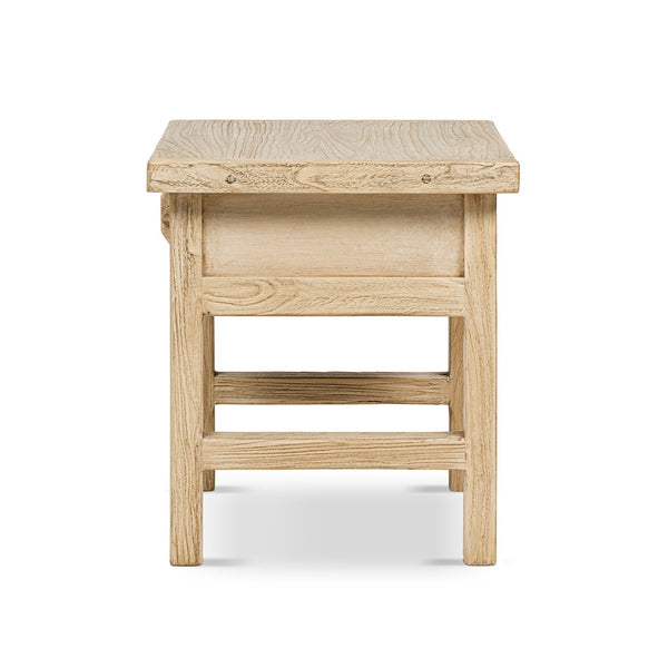 Rowan - Side Table With Drawer - Light Brown