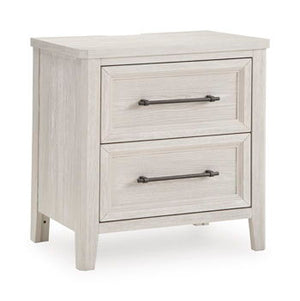 Darbonton - Two Drawer Night Stand - Dove White