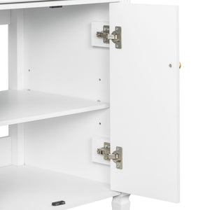Freestanding Bathroom Vanity With Sink, Soft Close Door, Tip Out Drawer