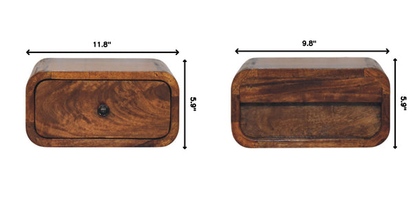Avora - Wall Mounted 1 Drawer Nightstand
