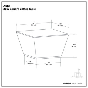 Abba - Handcrafted Coffee Table