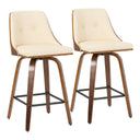 Gianna - Mid Century Modern Counter Stool (Set of 2)