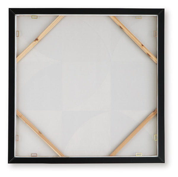 Harelman - Wall Art - Tan / Taupe / White